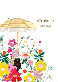 Tap to view Floral Birthday Wishes Card