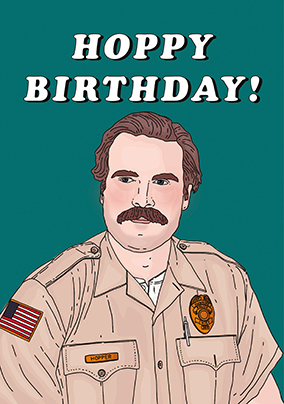 Hoppy Birthday Card