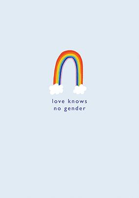 Love Knows No Gender Pride Card