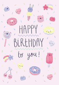 Tap to view Sweet Treats Birthday Card
