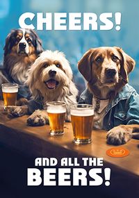 Tap to view Cheers And All The Beers Birthday Card