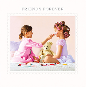 Friends Forever Square Birthday Card