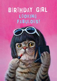 Tap to view Lucia Heffernan Looking Fabulous Birthday Card