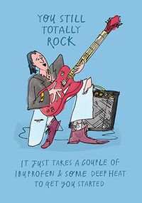 Tap to view You Still Totally Rock Birthday Card