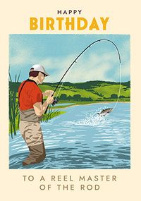Tap to view Timeless Moments Fishing Birthday Card