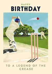 Tap to view Timeless Moments Cricket Birthday Card