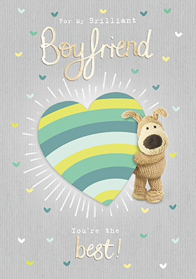 Boofle Brilliant Boyfriend Birthday Card