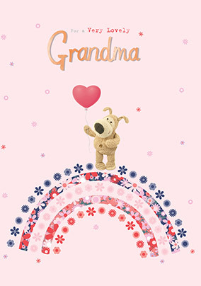 Boofle Very Lovely Grandma Birthday Card