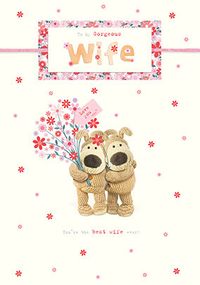 Tap to view Boofle Gorgeous Wife Birthday Card