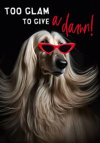 Tap to view Too Glam Photographic Dog Birthday Card