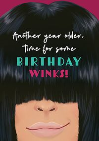 Tap to view Time for some Birthday Winks Card