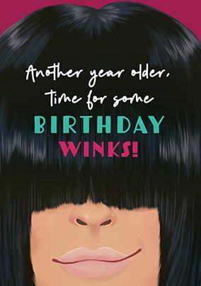 Photo of Time for some Birthday Winks Card