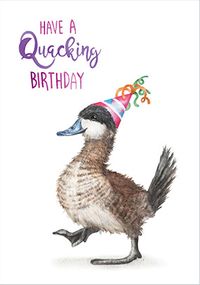 Tap to view Quacking Birthday Duck Card