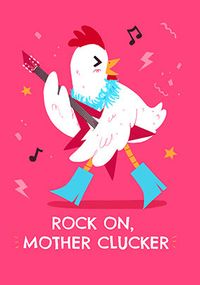Tap to view Mother Clucker Birthday Card