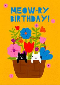 Tap to view Meow-ry Birthday Card