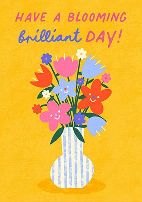 Photo of Blooming Brilliant Birthday Card