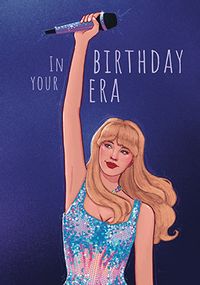 Tap to view In Your Birthday Era Taylor Swift Spoof Card