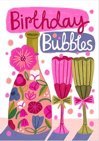 Tap to view Kate Merritt Birthday Bubbles Card