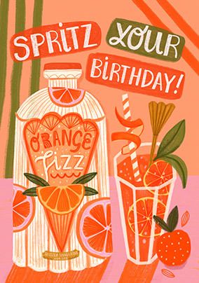 Photo of Kate Merritt Spritz Your Birthday Card