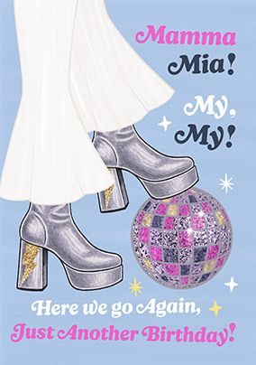 Photo of Mamma Mia! Just Another Birthday Card
