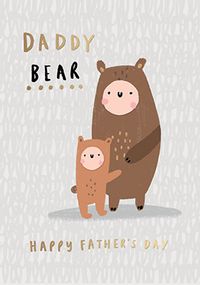 Tap to view Daddy Bear Happy Father's Day Card
