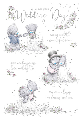 Me To You - On Your Wedding Day Card