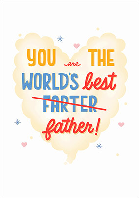 World's Best Father Father's Day Card