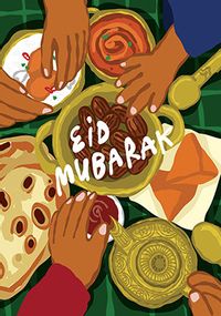 Tap to view Eid Mubarak al-Fitr Card