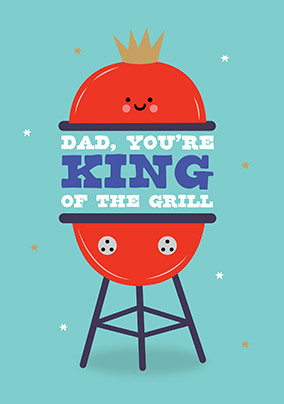 Grill King Father's Day Card