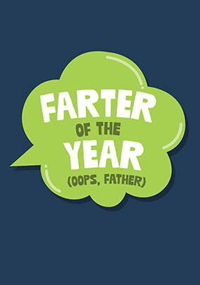 Farter of the Year Card