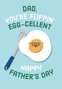 Tap to view Egg-Cellent Dad Happy Father's Day Card