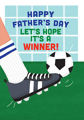 Winner Father's Day Card