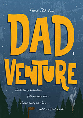 Dad-venture Card