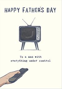 Tap to view Everything Under Control Father's Day Card