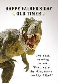 Tap to view Old-Timer Father's Day Card