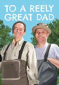 Tap to view To A Reely Great Dad Father's Day Card