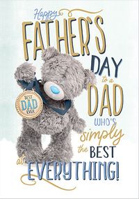 Tap to view Me To You Simply The Best Dad Father's Day Card