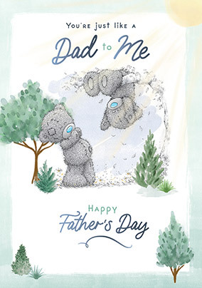 Me To You Like A Dad Father's Day Card