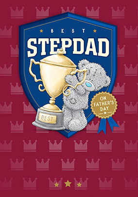 Me To You Best Stepdad Trophy Father's Day Card