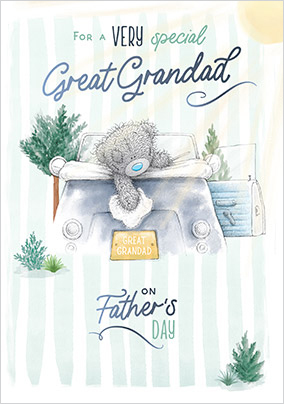 Me To You Great Grandad Father's Day Card