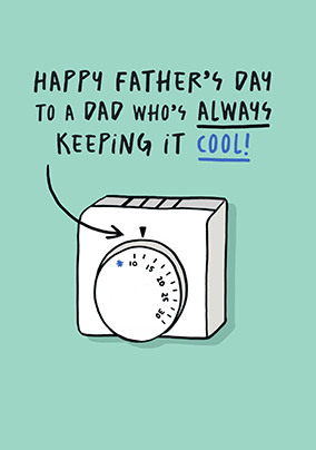 Keeping it Cool Father's Day Card