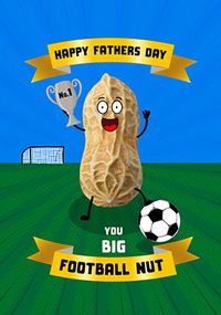 Tap to view Football Nut Father's Day Card