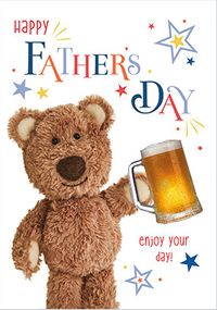 Tap to view Barley Bear Beer Father's Day Card
