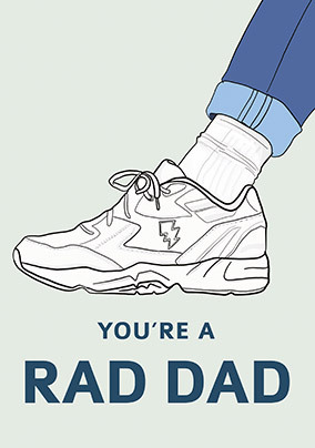 Rad Dad Father's Day Card
