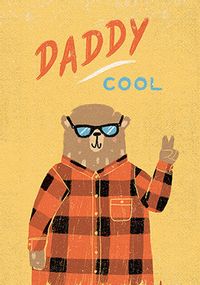 Tap to view Bear Daddy Cool Father's Day Card