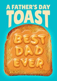 Tap to view Best Dad Ever Beans And Toast Father's Day Card