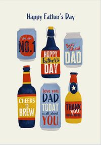 Tap to view Happy Father's Day Beers Card