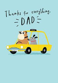 Tap to view Thanks For Everything Dad Father's Day Card