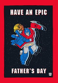 Tap to view Epic father's Day Transformers Card