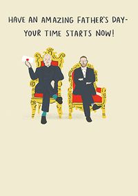 Tap to view Your Time Starts Now Father's Day Card